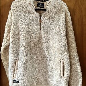 Simply Southern Cream Sherpa Pullover